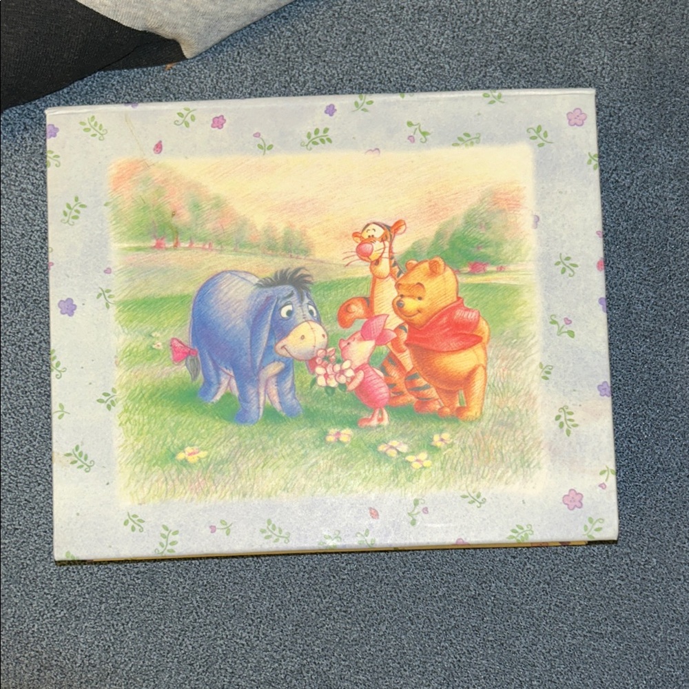 NWT Disney Character Stationery Box- Pooh and Friends. Cards, pencil, stickers - Picture 11 of 12